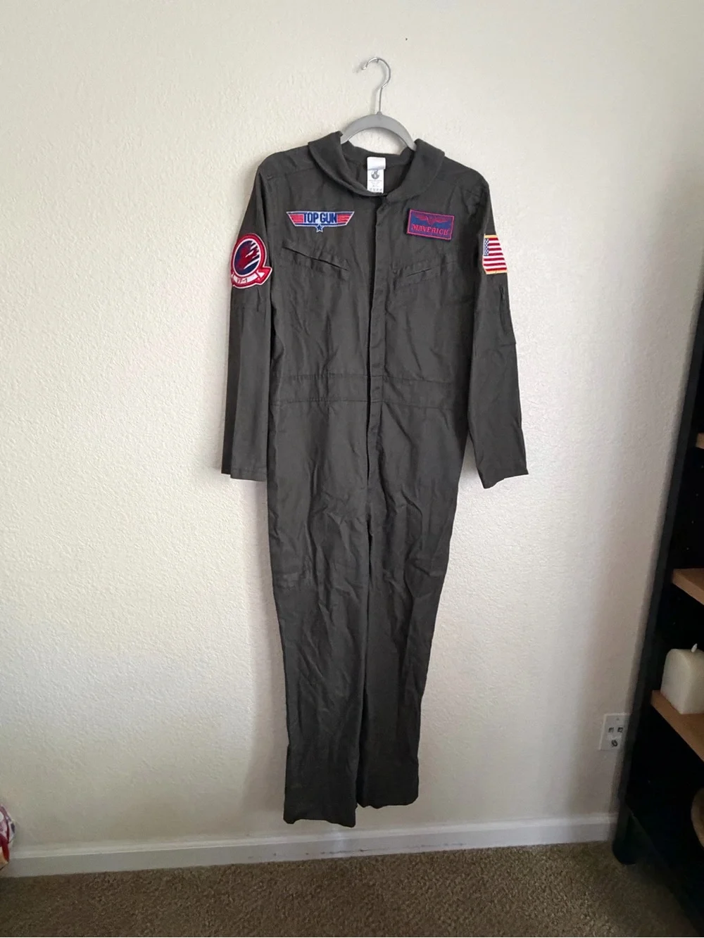 Top Gun Teen Flight Suit Spirit Halloween Costume Maverick - Picture 3 of 11